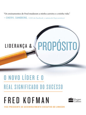 cover image of Liderança e propósito